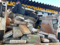 Mais de 100 kg de cocaína são apreendidos nas rodovias federais de Mato Grosso