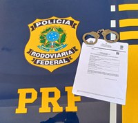 Em Cuiabá, PRF detém homem com mandado de prisão por tráfico de drogas.