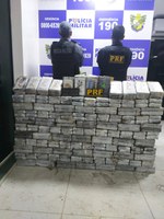 Em Confresa - MT, PRF apreende mais de 500 kg de Cocaína