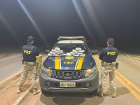 Em Poconé-MT, PRF realiza prisão de indivíduos por tráfico de drogas