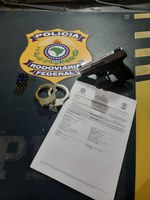 Não está “invisível”: PRF prende condutor por porte ilegal de arma de fogo em Sorriso/MT