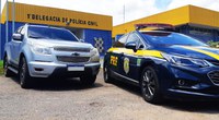 PRF recupera veículo com registro de furto/roubo em Rondonópolis