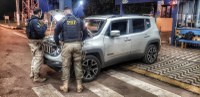 Mais um veículo, Jeep/Renegade, é recuperado pelos nossos policiais rodoviários federais