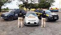 PRF apreende 31 kg de cocaína em Mato Grosso