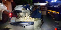 PRF apreende 372 kg de pasta base de cocaína na cidade de Nobres-MT