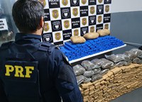 PRF apreende 400 kg de maconha em Rondonópolis-MT