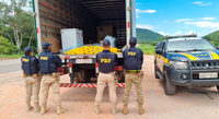 PRF apreende cocaína em Cáceres em ação de apoio à PF