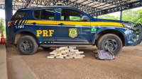 PRF apreende pasta base de cocaína em Cáceres que seria levada para Cuiabá-MT