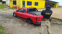 PRF em Diamantino/MT recupera veículo furtado