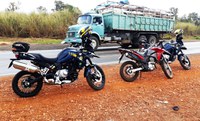 PRF recupera motocicleta com registro de furto/roubo no município de Várzea Grande-MT