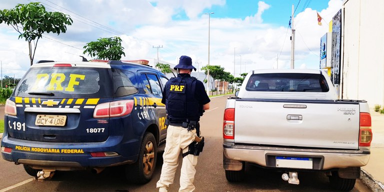 PRF recupera veículo automotor em Primavera do Leste/MT