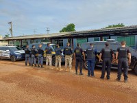 PRF participa da Operação Rota do Sertão Contra o Crime Organizado em Mato Grosso