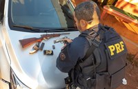 PRF prende assaltante de ônibus e recupera bens roubados dos passageiros em ação conjunta com a PMMG