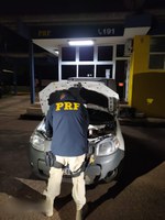 PRF recupera veículo com queixa de roubo/furto, na BR 381 em Itatiaiuçu (MG)