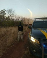 Carreta roubada por ciclista é recuperada na BR 040 em João Pinheiro (MG)