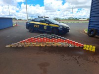 PRF prende motorista transportando drogas avaliadas em mais de 16 milhões de reais