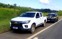 PRF recupera Chevrolet S-10 roubada em 2021, no estado do Rio de Janeiro