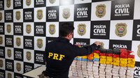 Em ação conjunta, forças policiais apreendem cerca de 200 kg de pasta base de cocaína em Juiz de Fora (MG)