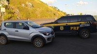 PRF recupera veículo furtado em Belo Horizonte(MG) durante fiscalização em Sete Lagoas(MG)