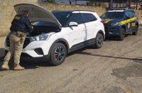Hyundai Creta roubado no estado de São Paulo é recuperado pela PRF em Itaobim (MG)