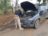 Pickup Fiat Strada furtada em Belo Horizonte (MG) é recuperada pela PRF na BR 262