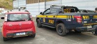Veículo roubado no Rio de Janeiro é recuperado na BR 116