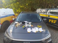 PRF prende mulheres e recupera diversos produtos furtados durante arrombamento ocorrido em Salvador (BA)
