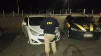 PRF apreende veículo usado em roubo na Fernão Dias em MG