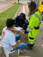 PRF realiza ação voltada à promoção da saúde dos caminhoneiros em Minas Gerais