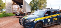 PRF recupera carga de leite em pó em Bom Despacho (MG)