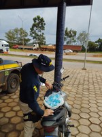 PRF apreende Maconha e Cocaína com motociclista na BR 040 em Nova Lima (MG)