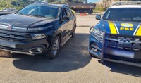 Em Betim (MG), PRF recupera veículo roubado e clonado