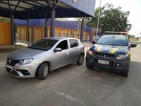 PRF recupera veículo com apropriação indébita em Governador Valadares (MG)