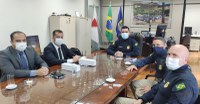 PRF-MG recebe visita do Superintendente da Polícia Federal em Minas Gerais