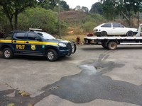 PRF recupera veículo furtado em menos de 24h, em Realeza (MG)