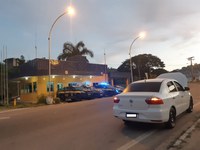 PRF recupera veículo em Leopoldina (MG)