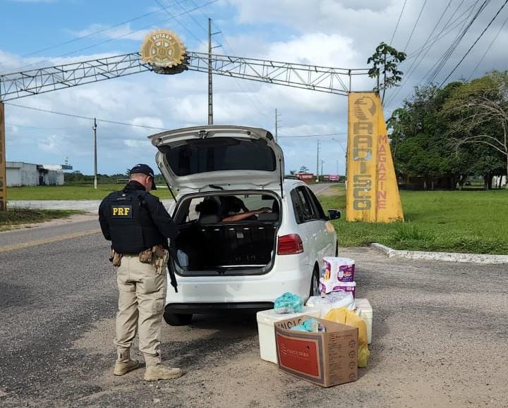 PRF recupera veículo roubado em Brasília/DF, no município de Bragança/PA