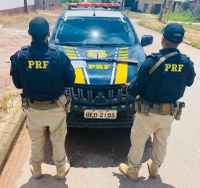 PRF apreende arma de fogo, em Novo Progresso/PA