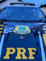 PRF prende condutor por porte ilegal de arma de fogo, em Eldorado dos Carajás/PA