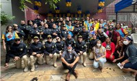 PRF em Belém/PA realiza campanha "Policiais Contra o Câncer Infantil 2022"