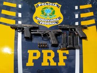 PRF apreende 03 armas de fogo e munições, em Castanhal/PA