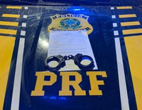 PRF prende homem procurado por roubo, em Santarém/PA