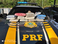 PRF apreende 15 kg de maconha, em Santarém/PA