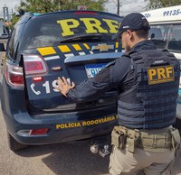 PRF prende homem suspeito de estelionato, em Santarém/PA