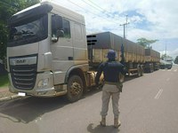 PRF apreende 48 toneladas de minério ilegal, em Marabá/PA
