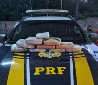 PRF apreende mais de 10 kg de maconha, em Santarém/PA