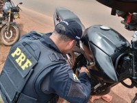 PRF recupera motocicleta furtada há 10 anos, em Ulianópolis/PA