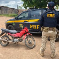 PRF recupera motocicleta roubada, em Anapu/PA