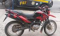 PRF recupera motocicleta roubada, em Capanema/PA