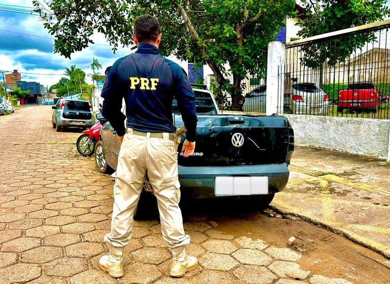 PRF recupera veículo roubado há 12 anos em São Paulo, no município de Altamira/PA